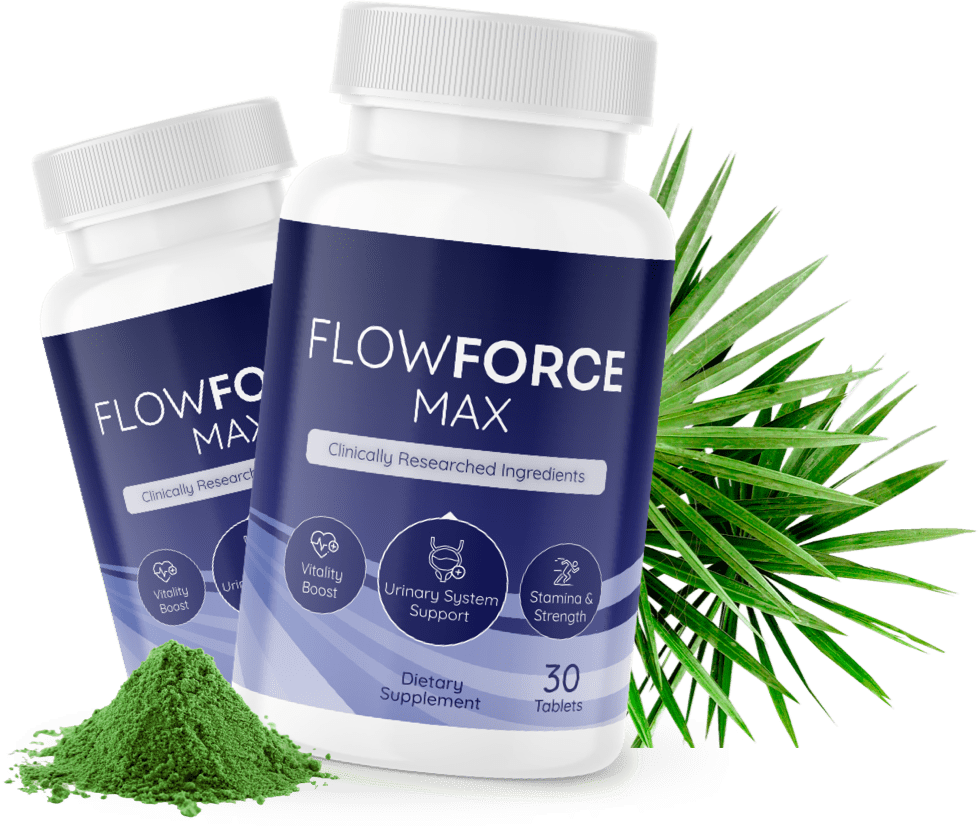 FlowForce Max 2bottles powder plant extract